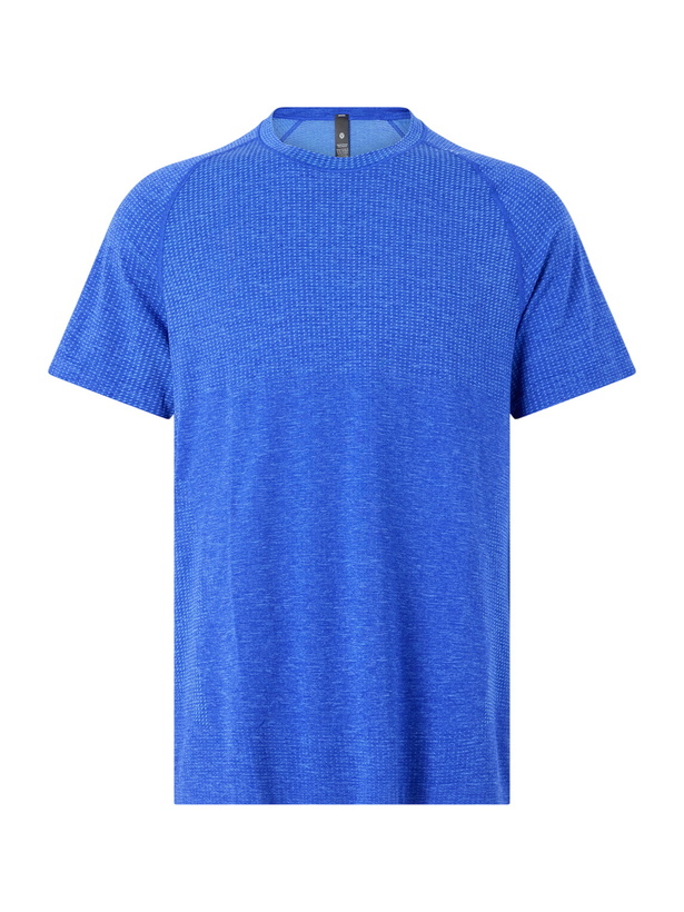 Photo: Lululemon - Metal Vent Tech 2.5 Stretch-Jersey T-Shirt - Blue