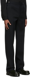 Bottega Veneta Black Mouline Trousers