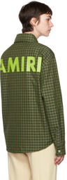 AMIRI Green Logo Jacket