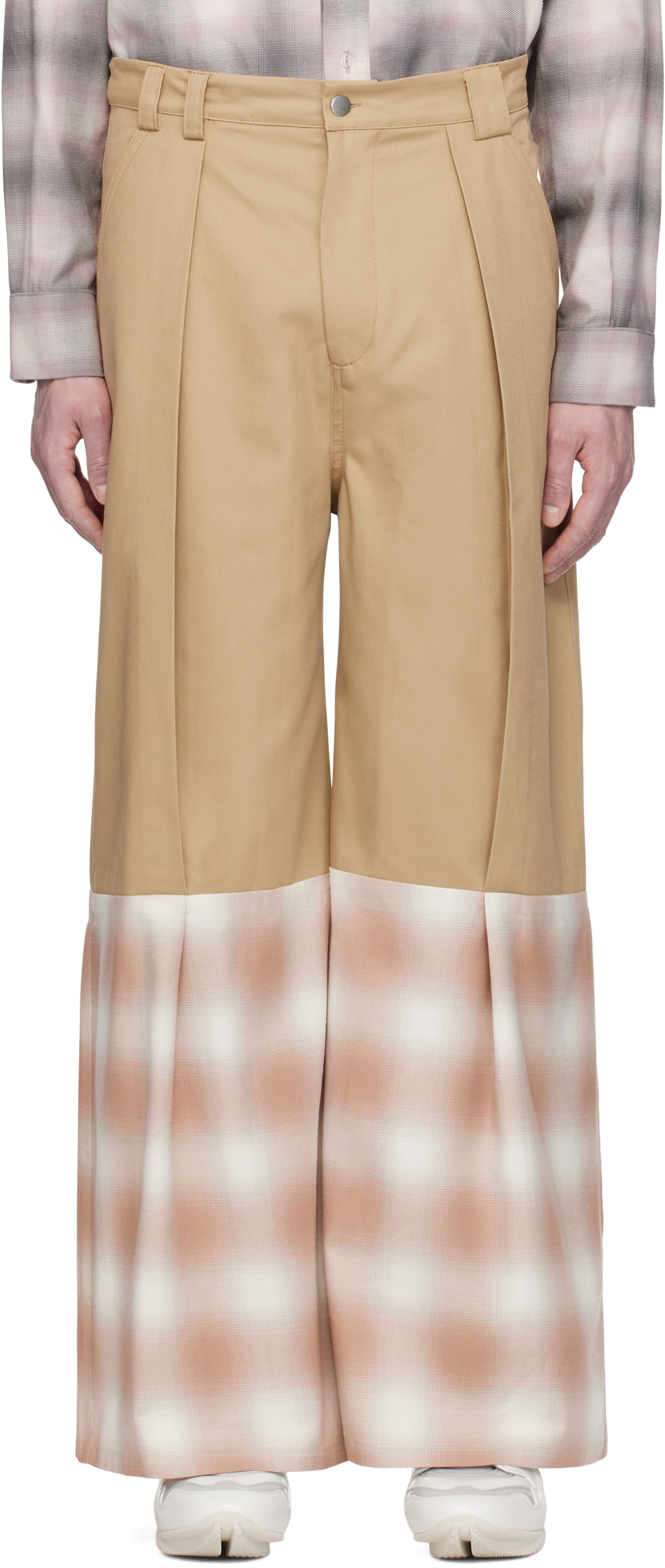 Collina Strada Beige Cedar Trousers