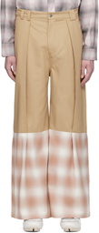 Collina Strada Beige Cedar Trousers