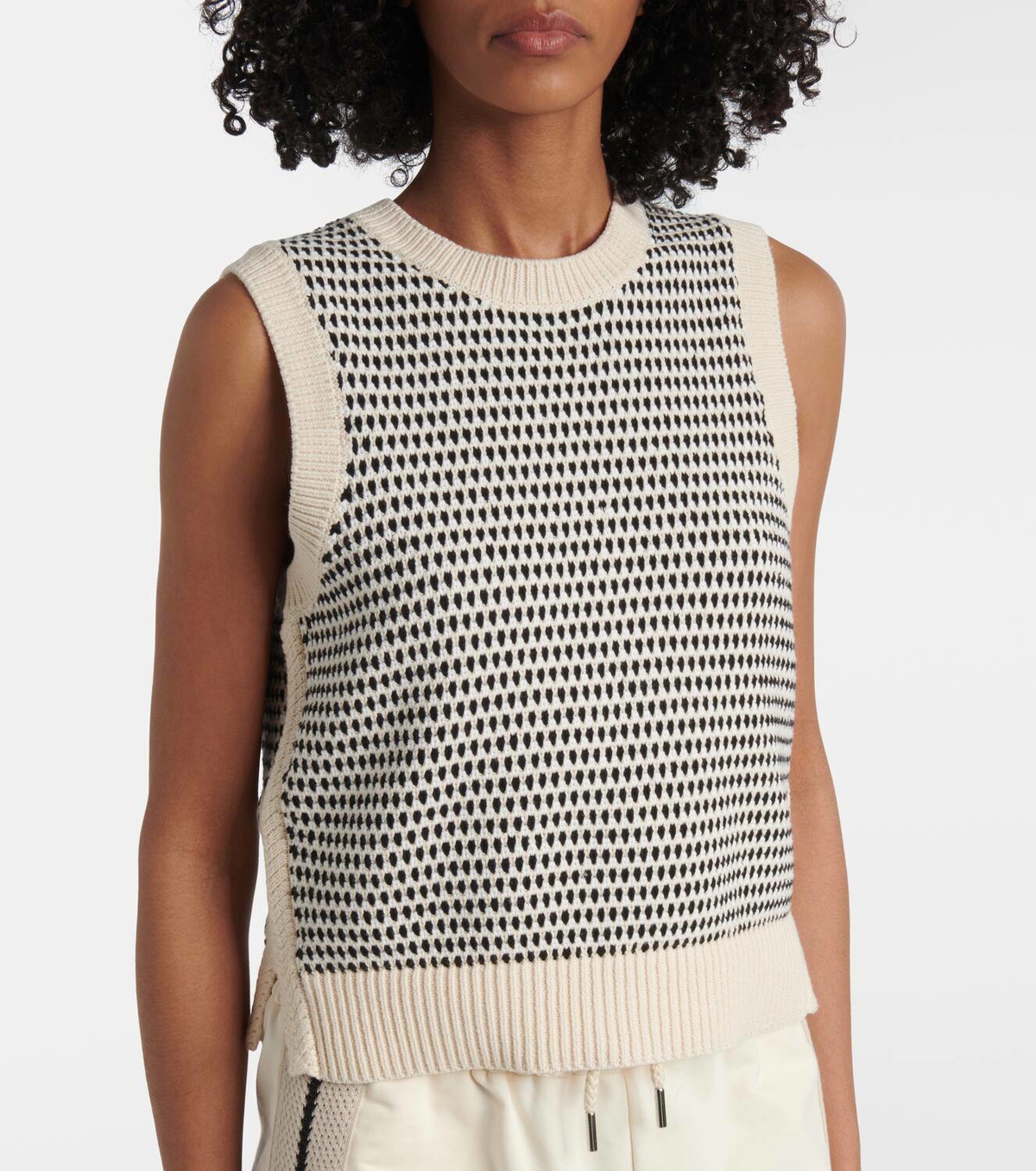 Varley Knowles cotton sweater vest