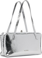 Jil Sander Silver Goji Pillow Small Bag