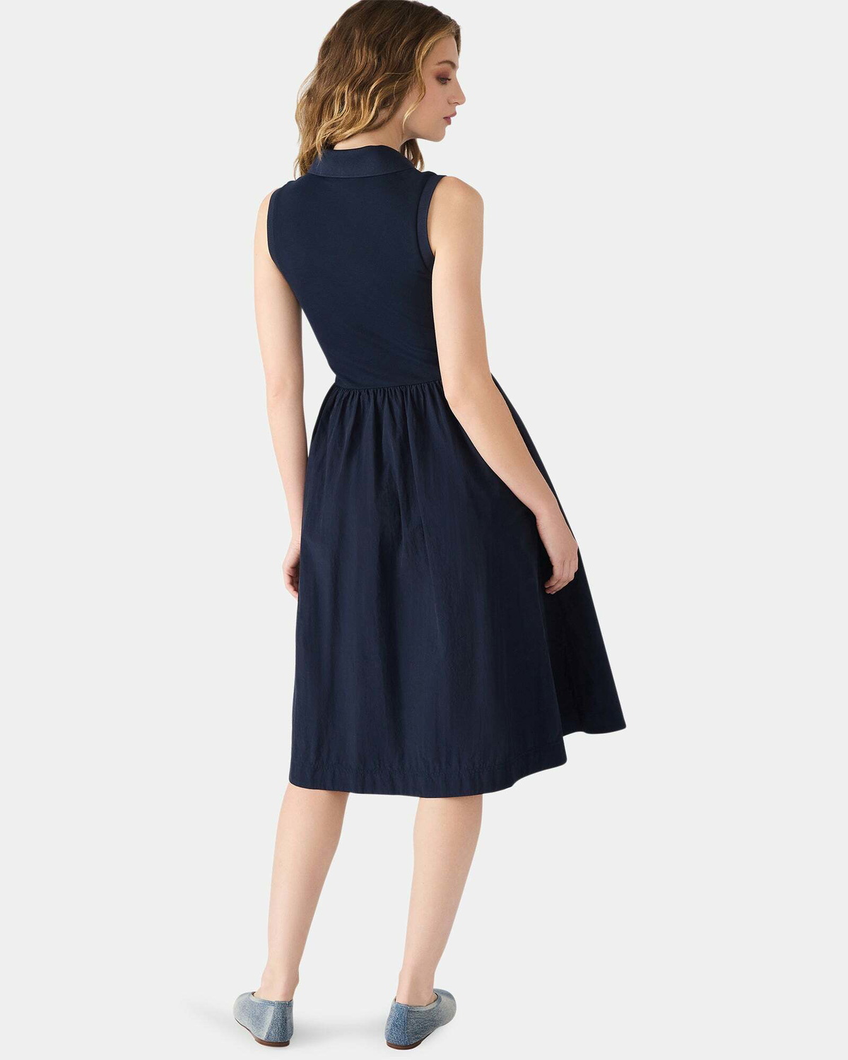 Steve Madden Auden Dress in Navy