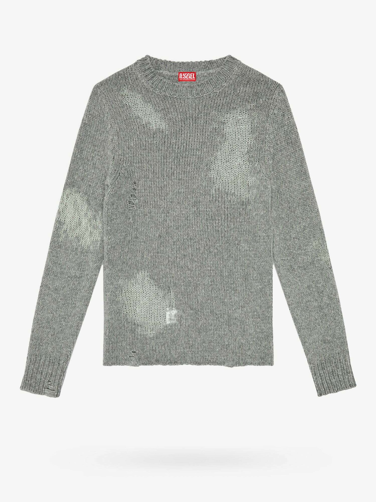 Diesel K Norman Grey Mens Knitwear Diesel