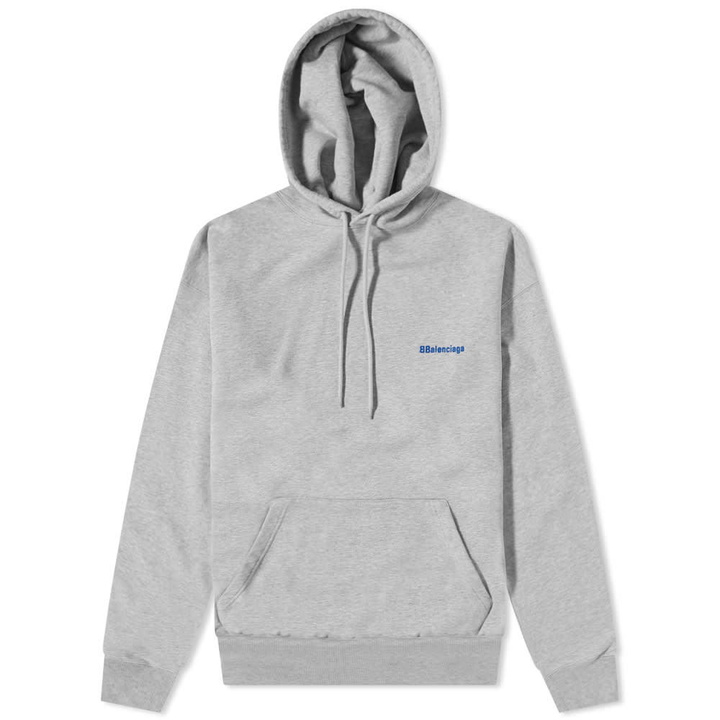 Photo: Balenciaga BB Text Logo Popover Hoody