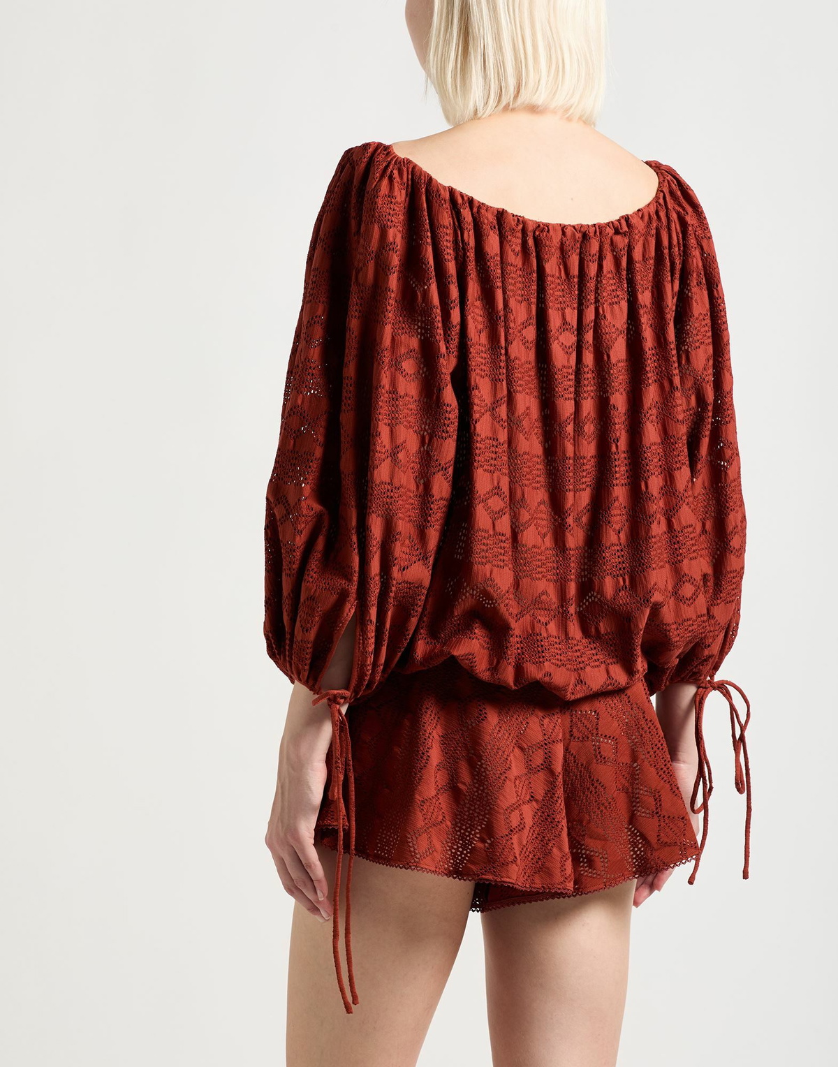 The Andamane Womens Playsuit Brick
