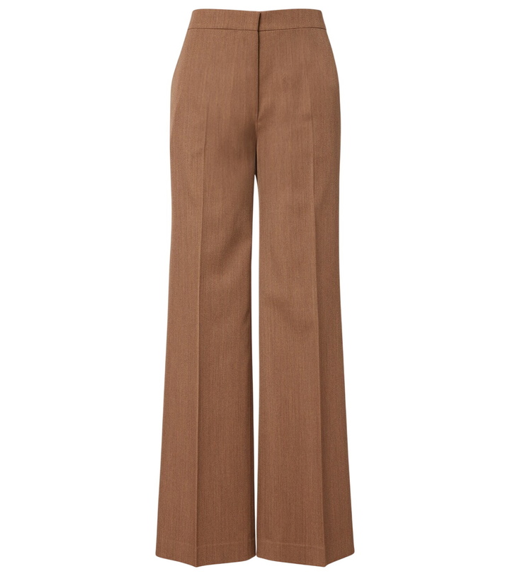 Photo: Fforme Agel high-rise virgin wool wide-leg pants