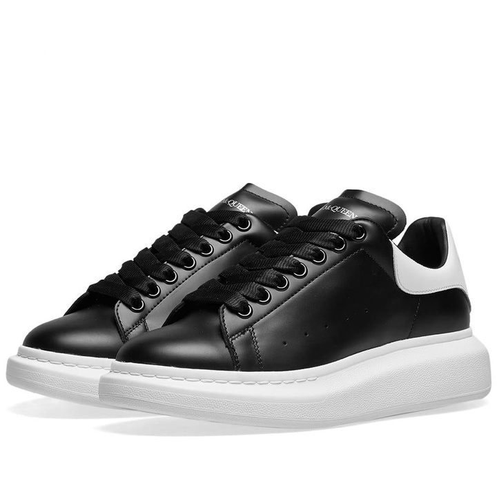 Photo: Alexander McQueen Heel Tab Wedge Sole Sneaker