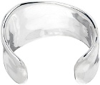 Jil Sander Silver Open Cuff Bracelet