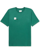 WTAPS - Home Base Logo-Appliquéd Cotton-Blend Jersey T-Shirt - Green