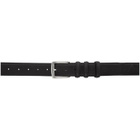 GR-Uniforma Black Leather Embossed Belt