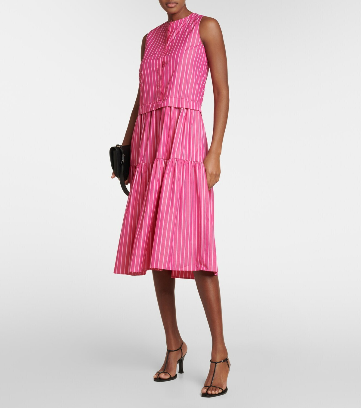 Max Mara - Leisure Megaton cotton poplin midi dress Max Mara
