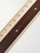 Berluti - Venezia Leather-Trimmed Wood Ruler