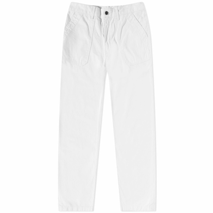Photo: Uniform Bridge Men's Cotton Fatigue Pants in White