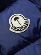 Moncler Genius - 8 Palm Angels Denney Logo-Appliquéd Quilted Shell Down Jacket - Blue