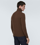 Tom Ford Wool-blend half-zip sweater