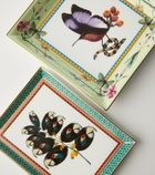 La DoubleJ Butterbird porcelain decorative tray
