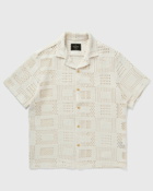 Portuguese Flannel Square Knit White - Mens - Shortsleeves