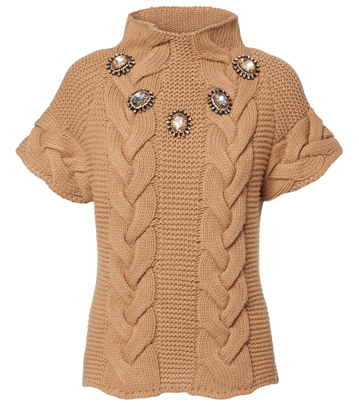 Photo: La DoubleJ Portrait embellished sweater