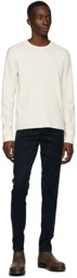 rag & bone Off-White Wool Collin Sweater