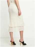 BOTTEGA VENETA - Underpinning Light Rib Cotton Midi Skirt