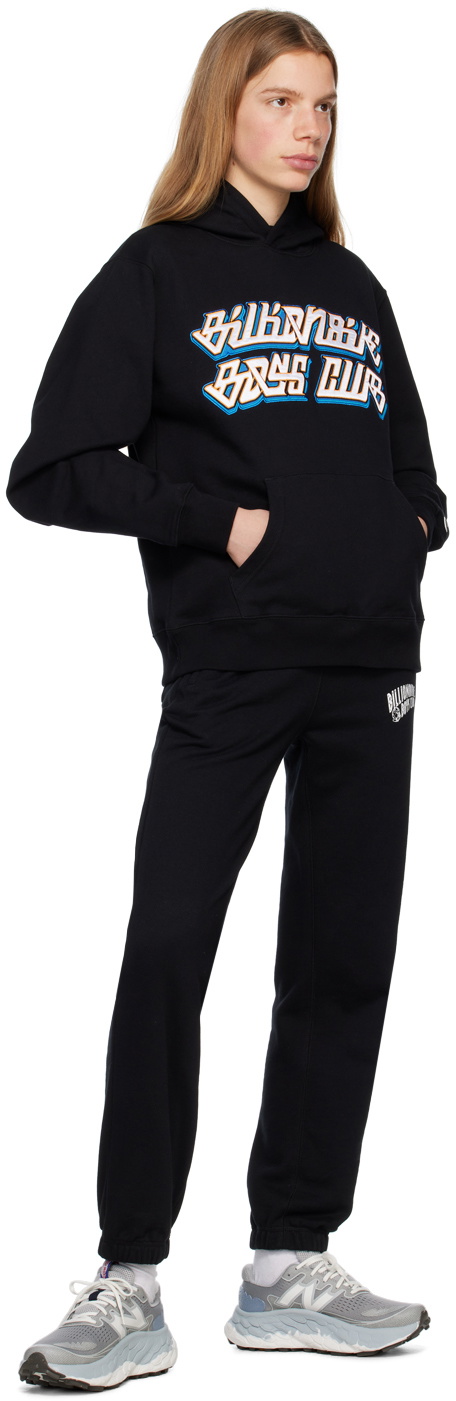 Billionaire Boys Club Black Cursive Logo Hoodie