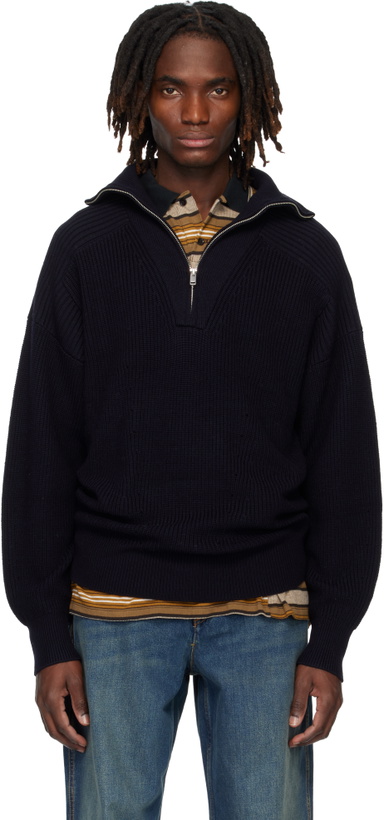 Photo: Isabel Marant Navy Benny Sweater