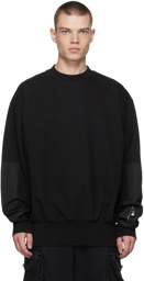We11done Black Arm Pocket Sweatshirt