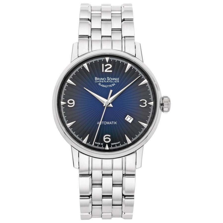 Photo: Bruno Sohnle Stuttgart Automatic Blue Dial Mens Watch 17-12173-362