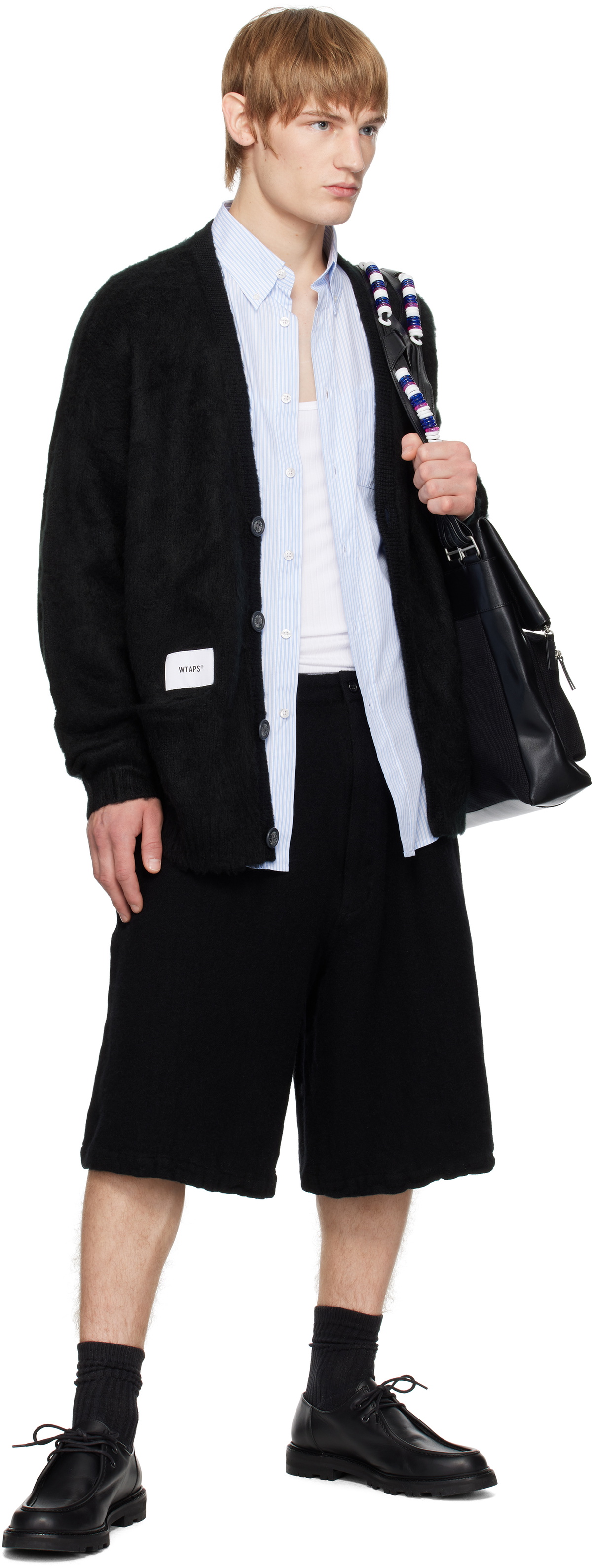 WTAPS Black Knit 02 Cardigan