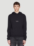 Hooded Logo Sweatshirt in Black