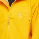 Haglofs Men's Roc Gore-Tex Jacket in Sunny Yellow