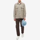 Universal Works Men's Alaska Cotton Worker Shirt in Sand