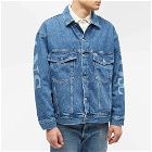 Tommy Jeans Men's Oversized Denim Jacket in Denim Medium 02