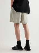 Balenciaga - Wide-Leg Cotton-Poplin Shorts - Neutrals