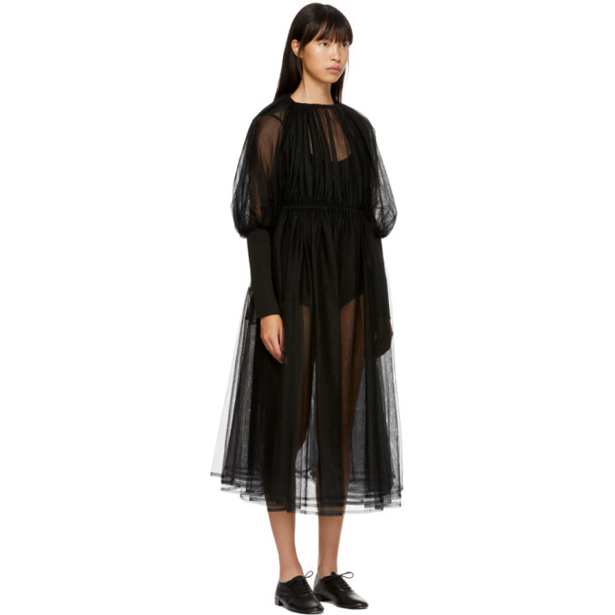 Noir Kei Ninomiya Black Tulle Dress Noir Kei Ninomiya