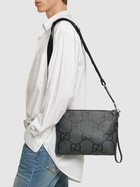 GUCCI Gg Jumbo Leather Crossbody Bag