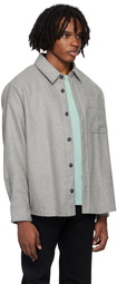 A.P.C. Gray Basile Shirt