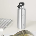 A-COLD-WALL* Men's Bracket Flask in Brushed Silver