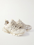 Balenciaga - Track Nylon, Mesh and Rubber Sneakers - Neutrals