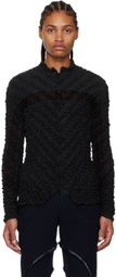 PONDER.ER SSENSE Exclusive Black Hug Shirt
