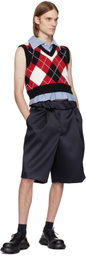 Charles Jeffrey LOVERBOY Multicolor Smart Cropped Vest
