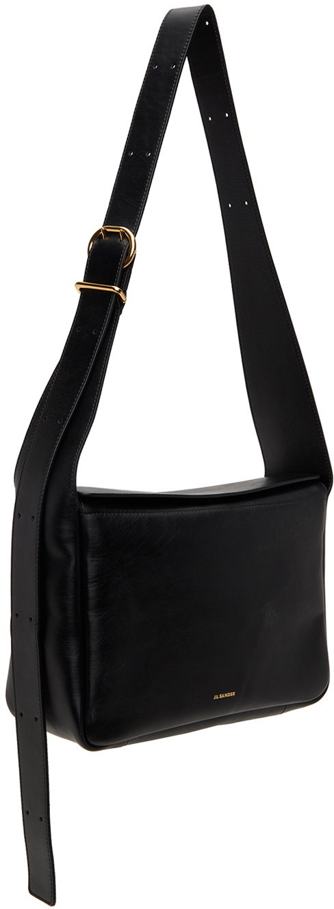 ★Jil Sander★ Mini Flap Shoulder Bag Black J07WG0064P657400 Jil Sander Flap mini black shoulder bag | TheDoubleF