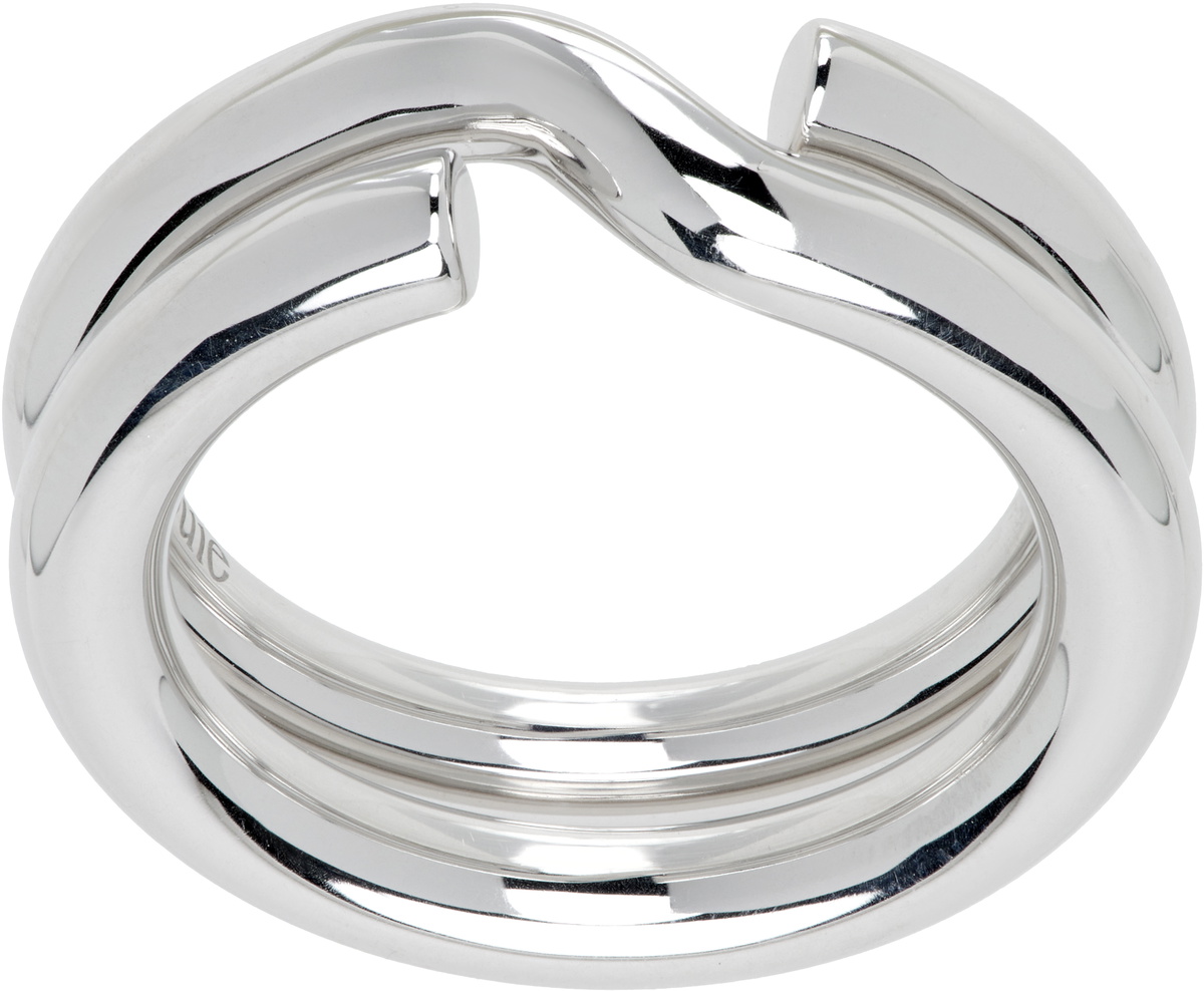 OUIE Silver Keyring 3mm Ring