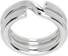 OUIE Silver Keyring 3mm Ring