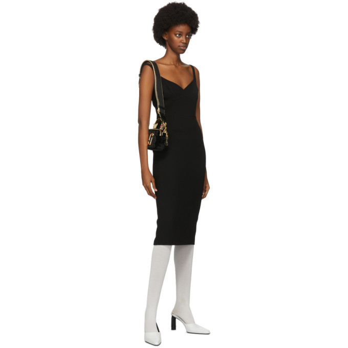 princess polly baby blue dress Marc Jacobs Black 'The Bubble' Leather Minidress Marc Jacobs main image 0