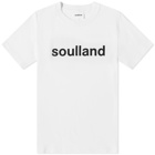 Soulland Men's Chuck Logo T-Shirt in White