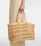 The Row Georgica Large raffia tote bag