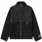 Reese Cooper Men's Sherpa Fleece Jacket in Black